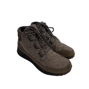 Chaco Borealis Ledge WP Boots Womens Hiking Waterproof Wool Shoes US 11 Lace Up